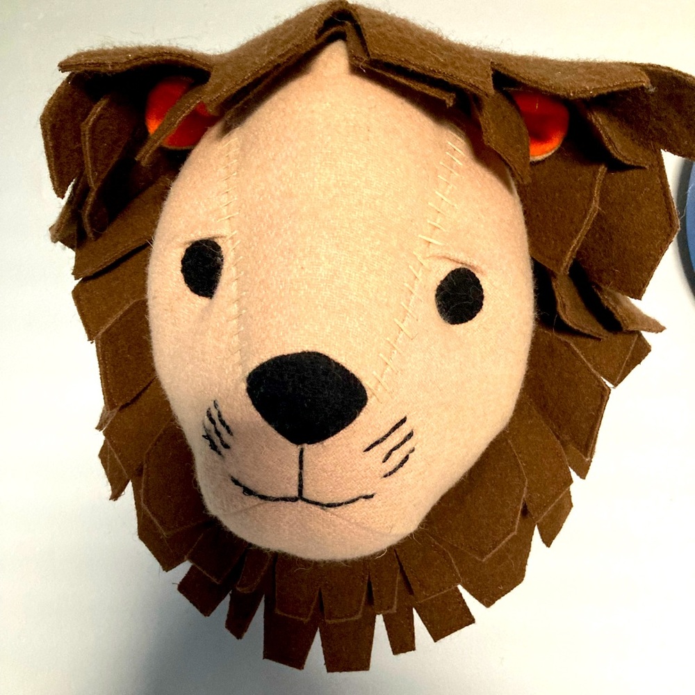 Lion head kids home decor by Pillowfort